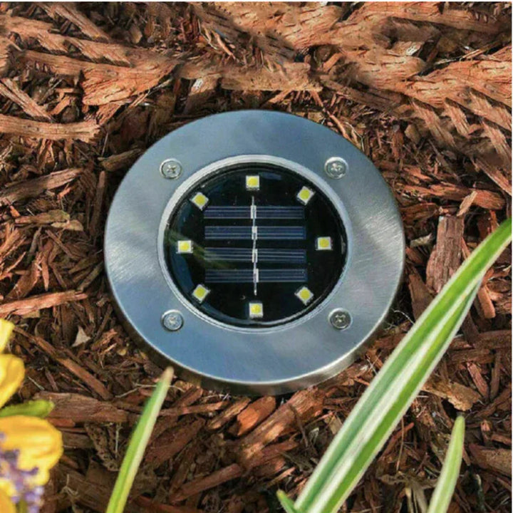 Solar-powered ground light – lighting solution for outdoor spaces