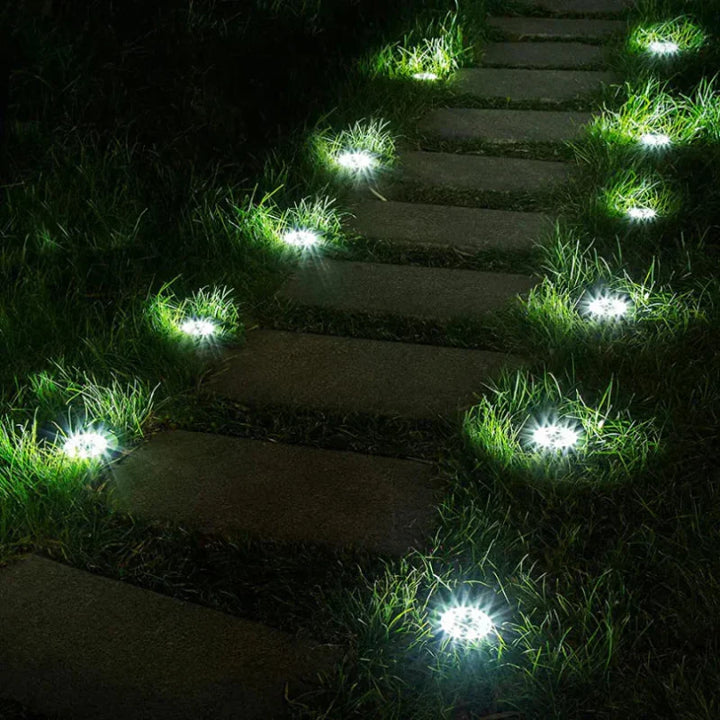 Solar-powered ground light – lighting solution for outdoor spaces