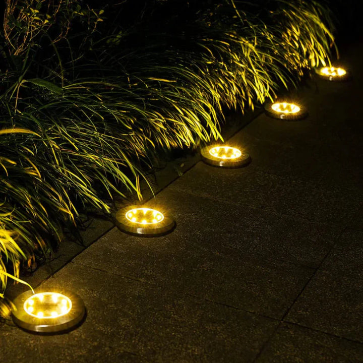 Solar-powered ground light – lighting solution for outdoor spaces