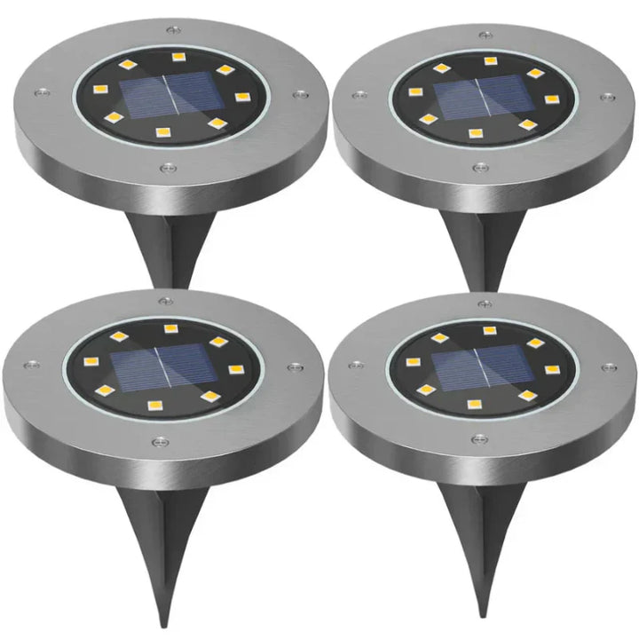 Solar-powered ground light – lighting solution for outdoor spaces