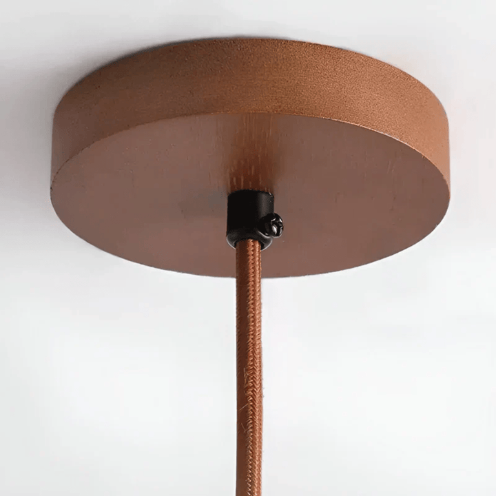 Japanese ceiling lamp – retro-inspired, LED-compatible, height adjustable