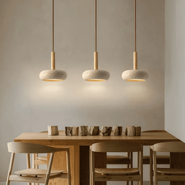 Japanese ceiling lamp – retro-inspired, LED-compatible, height adjustable